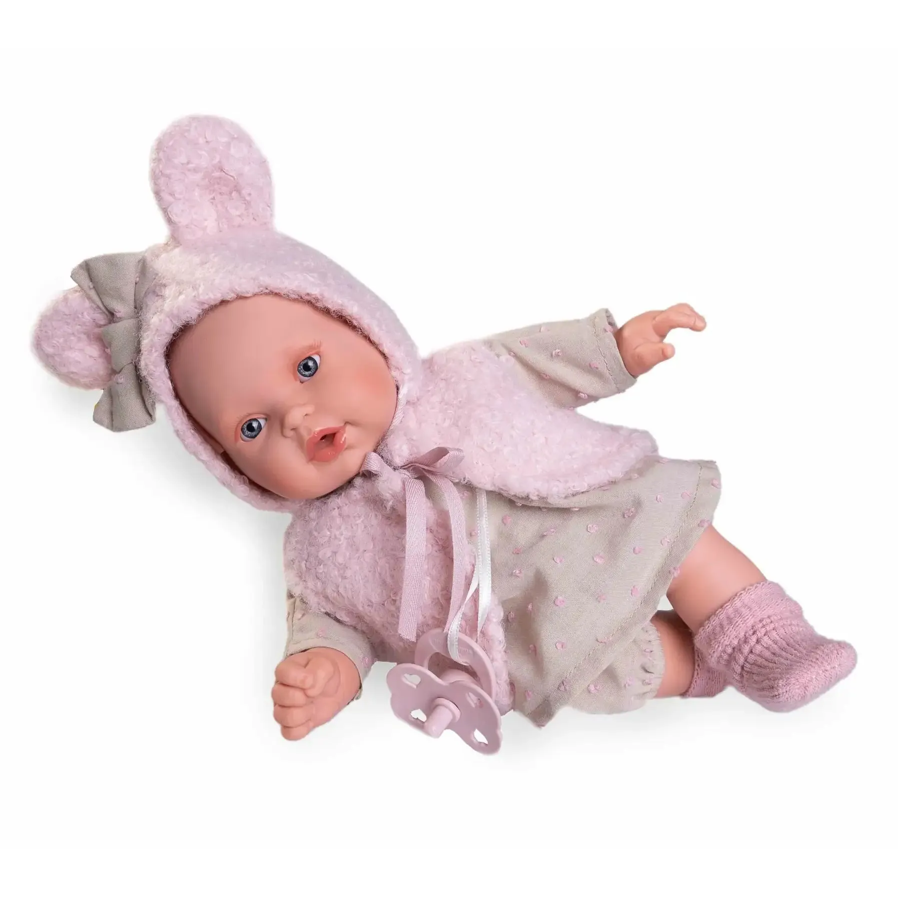 Antonio Juan 11320 Kika Lagrimitas Doll 27cm with Ear Vest