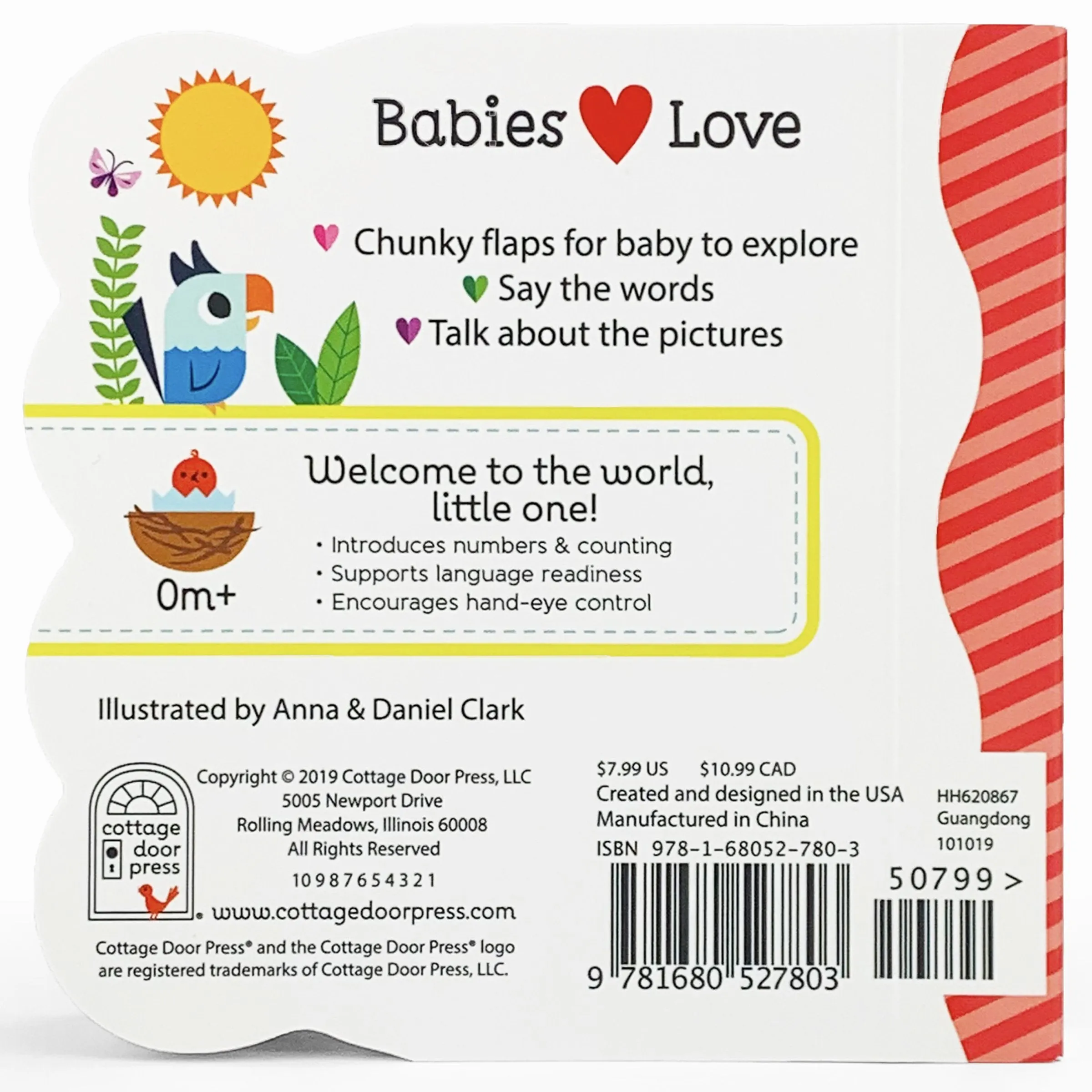 Babies Love Numbers - Lift A Flap Book