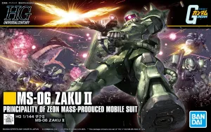 Bandai: Gunpla - HGUC - #241 MS-06 Zaku II 1/144