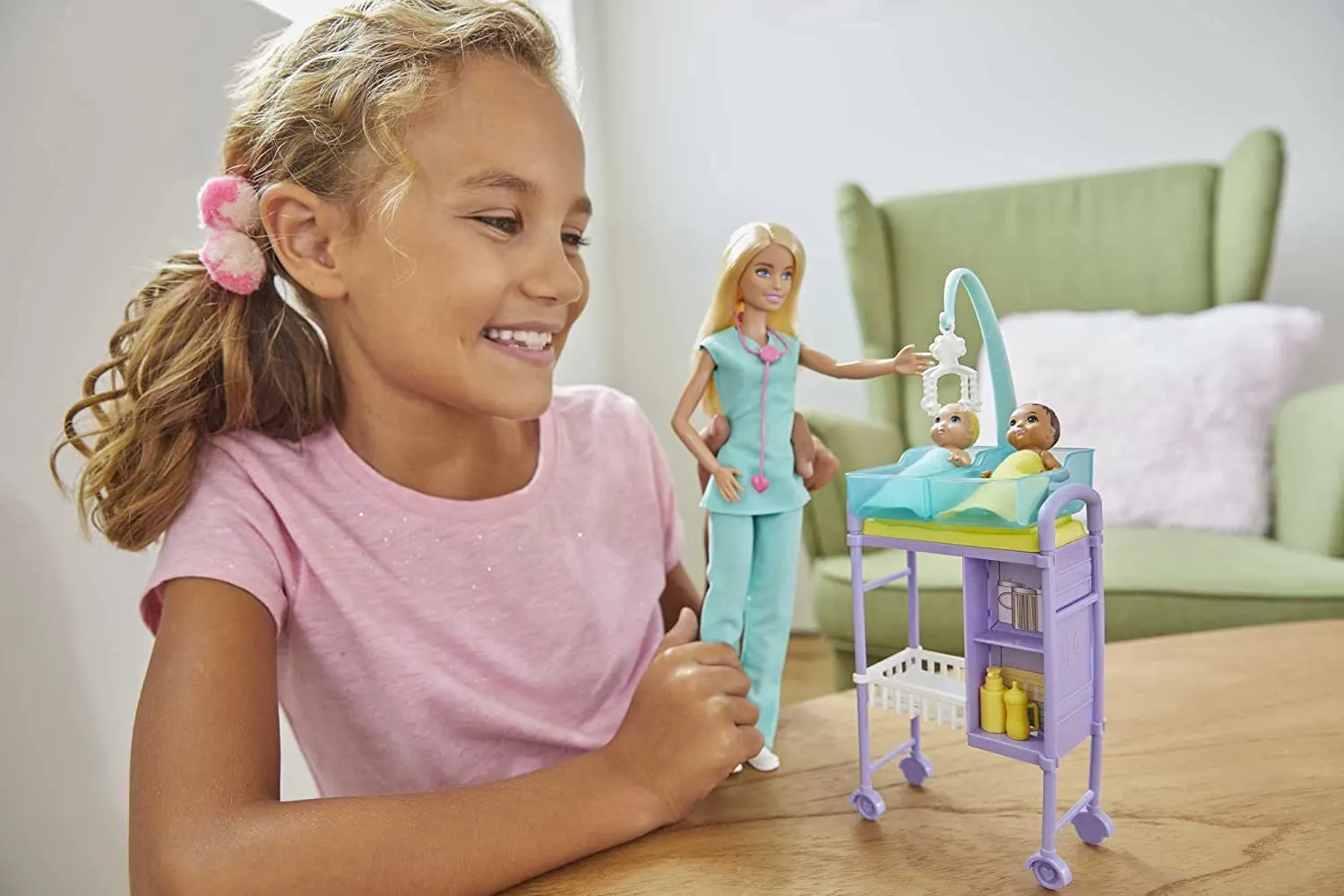 Barbie Career Doll & Playset - Baby Doctor Blonde