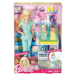 Barbie Career Doll & Playset - Baby Doctor Blonde