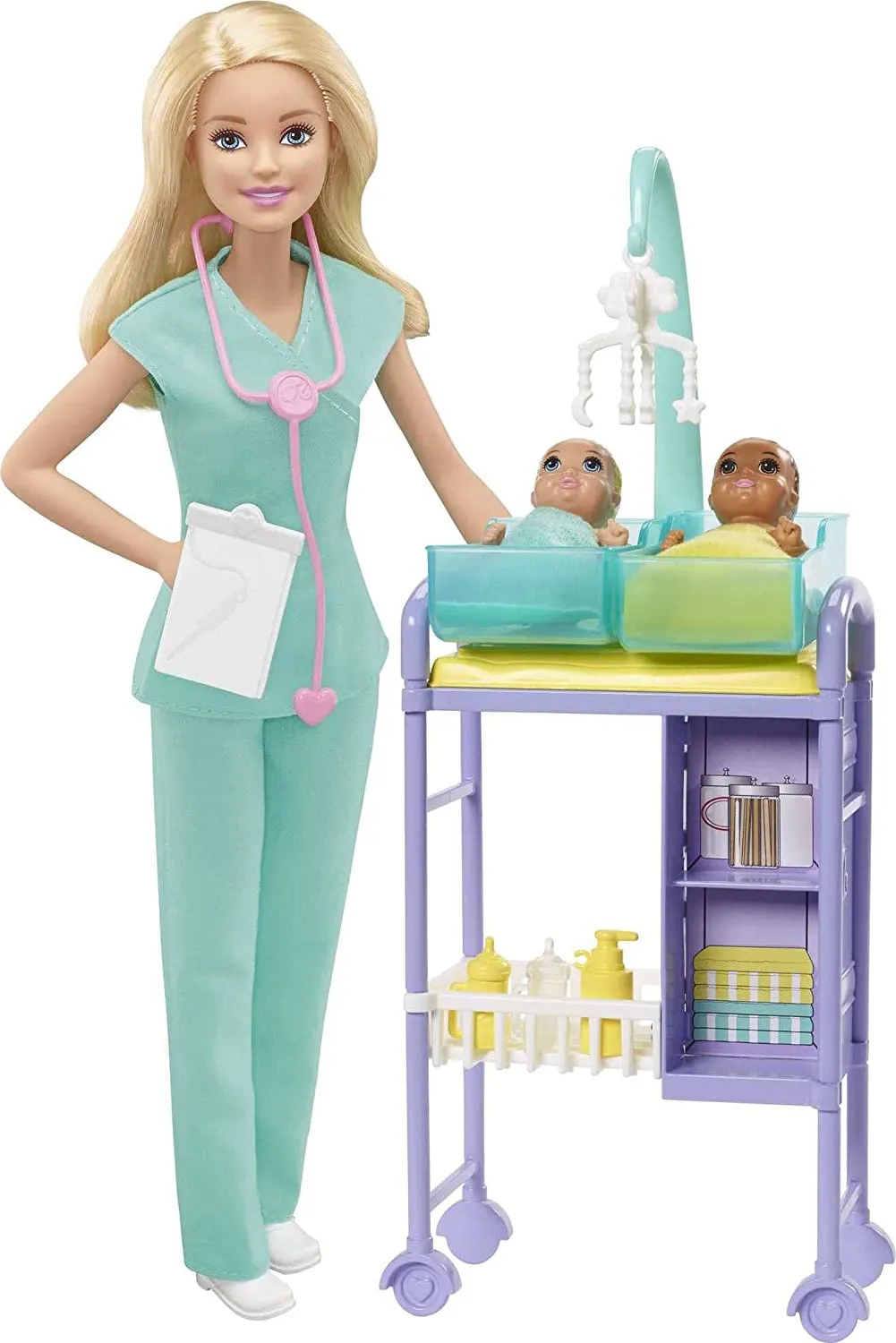 Barbie Career Doll & Playset - Baby Doctor Blonde