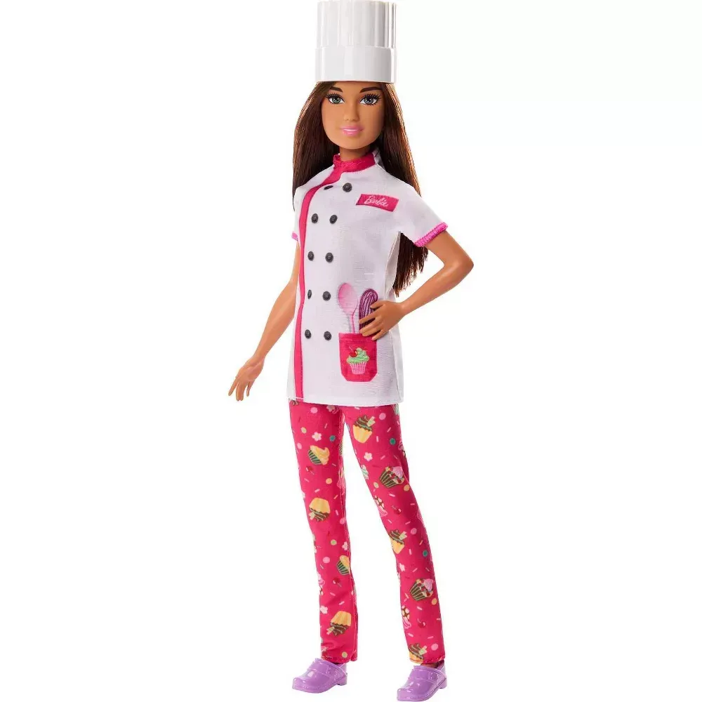 Barbie Career Doll Pastry Chef Brunette