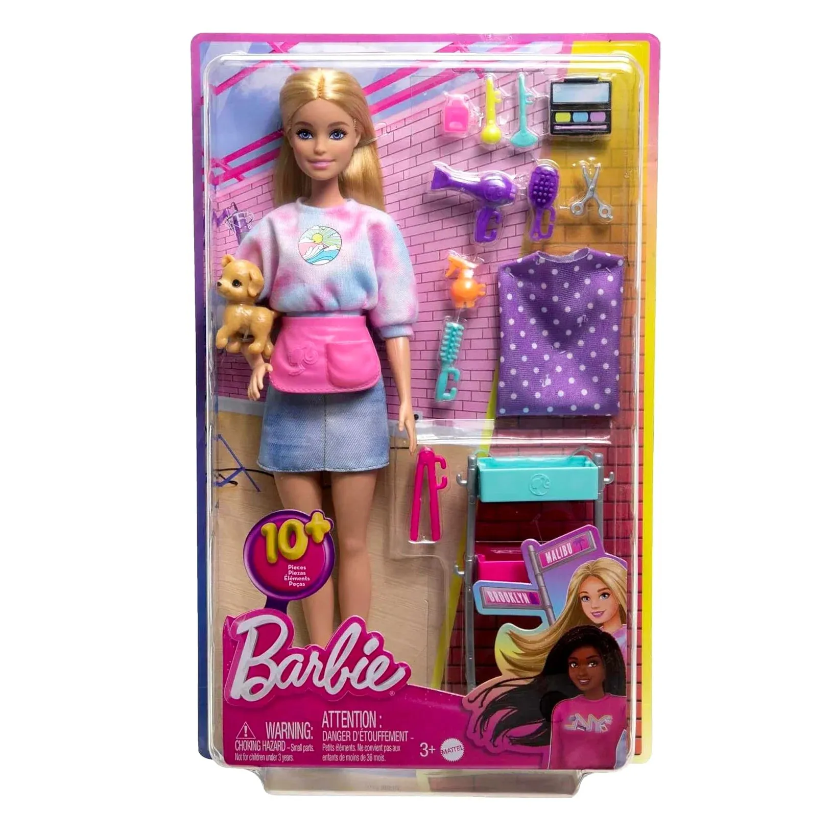 Barbie Malibu Stylist Doll Playset