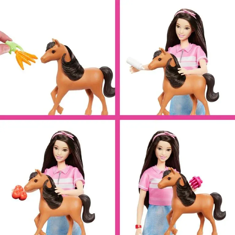 Barbie The Great Horse Chase Renee's Horse Nuturing Playset