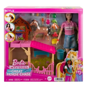 Barbie The Great Horse Chase Renee's Horse Nuturing Playset