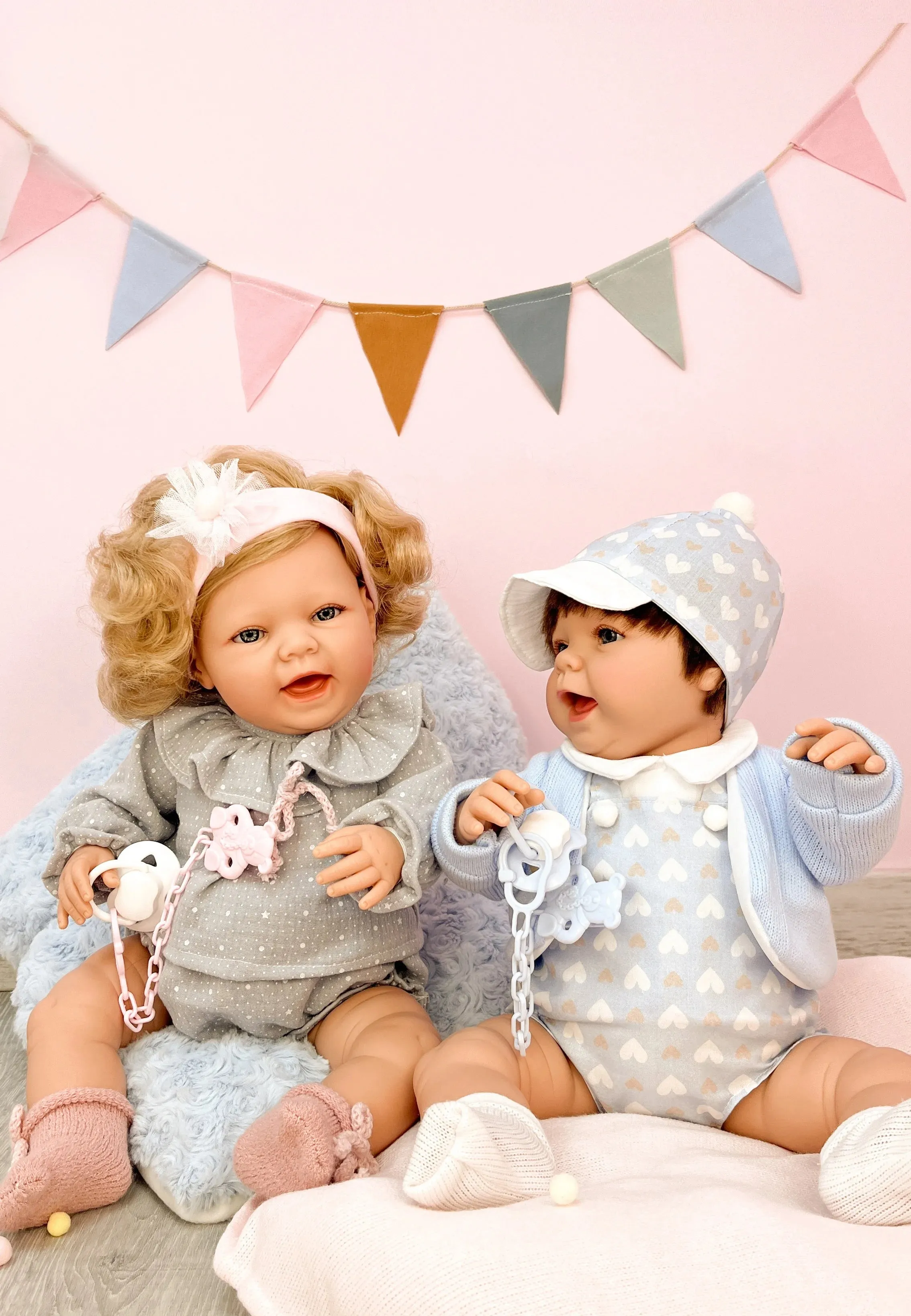 Berjuan 1227 Baby Sweet Nina Blonde Doll 50cm