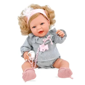 Berjuan 1227 Baby Sweet Nina Blonde Doll 50cm