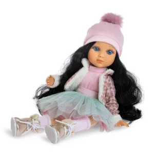 Berjuan 5822 Luxury Dolls Eva Articulated Brunette Doll 35cm
