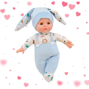 Berjuan 6144 My First Baby Susu Crying Doll 30cm - Blue