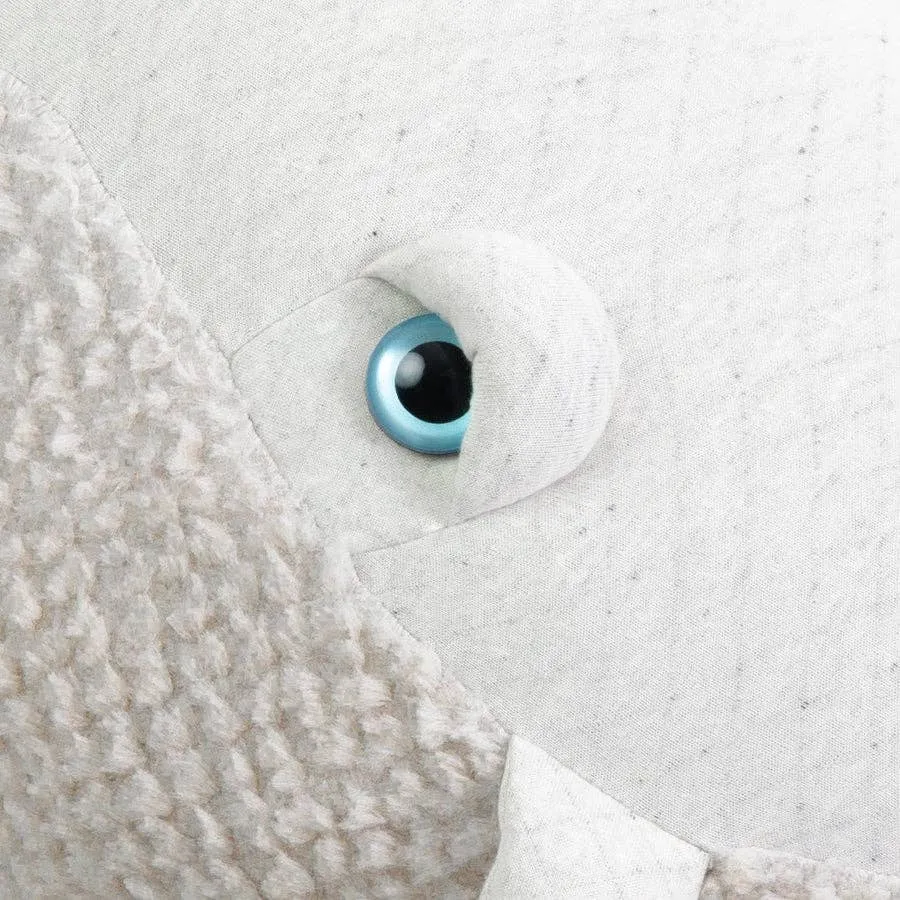 BigStuffed The Big Whale Albino Stuffed animal Odin Parker