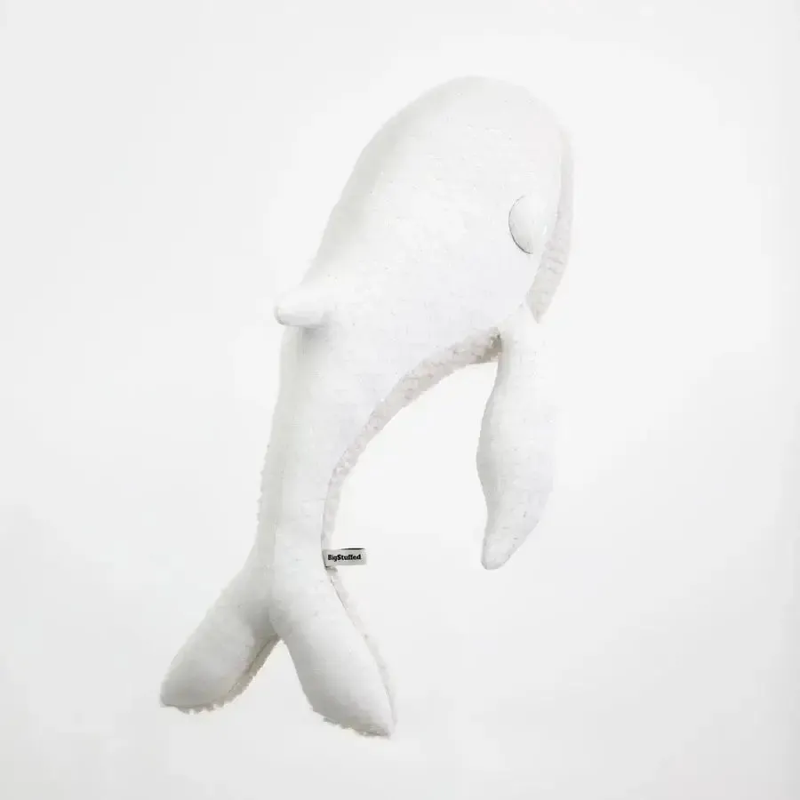 BigStuffed The Big Whale Albino Stuffed animal Odin Parker