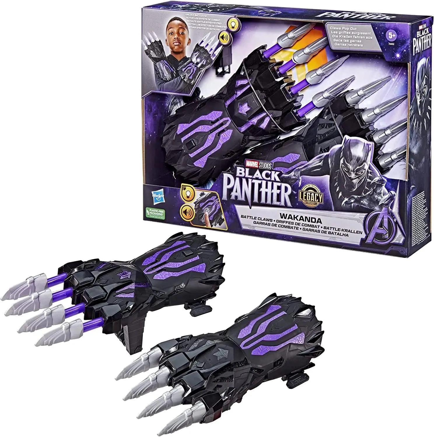 Black Panther Legacy Wakanda FX Battle Claws with Lights and Sounds