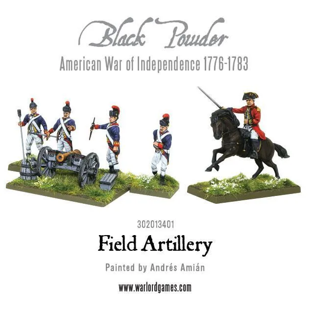 Black Powder - American War of Independence - Field Artillery & Army Commanders