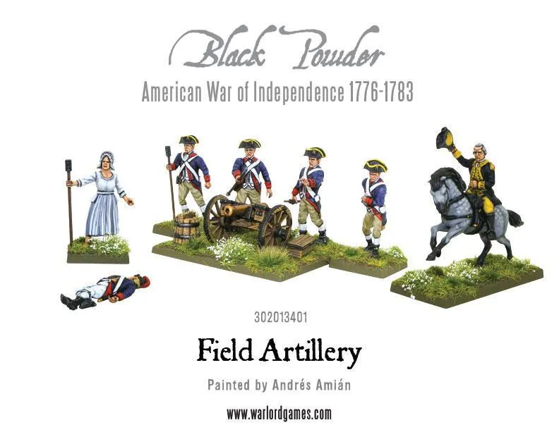 Black Powder - American War of Independence - Field Artillery & Army Commanders