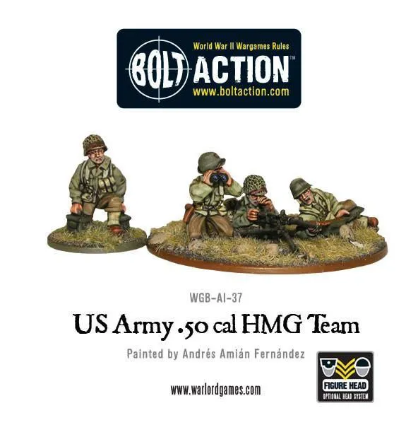Bolt Action - United States - US Army 50 Cal HMG Team