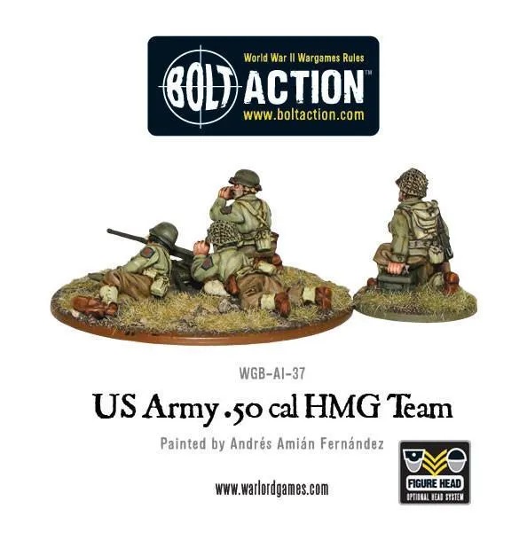 Bolt Action - United States - US Army 50 Cal HMG Team