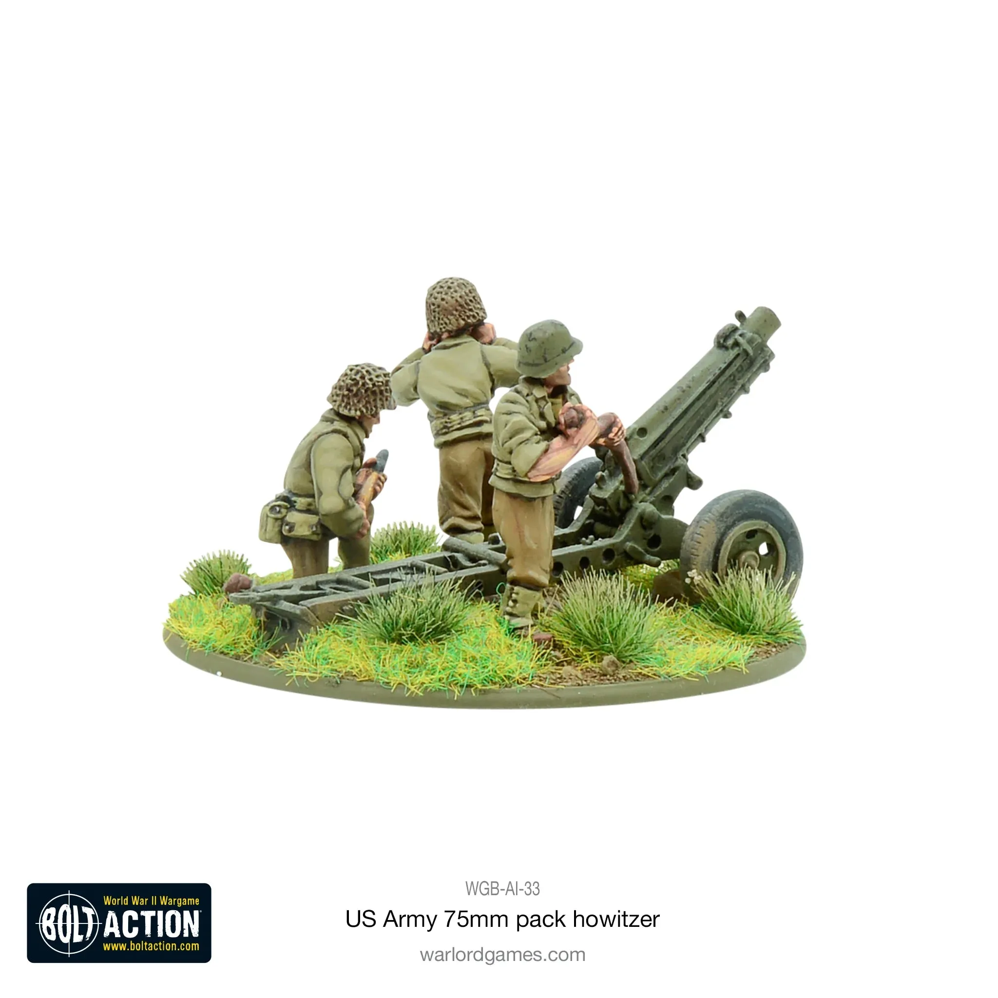 Bolt Action - United States - US Army 75mm Pack Howitzer