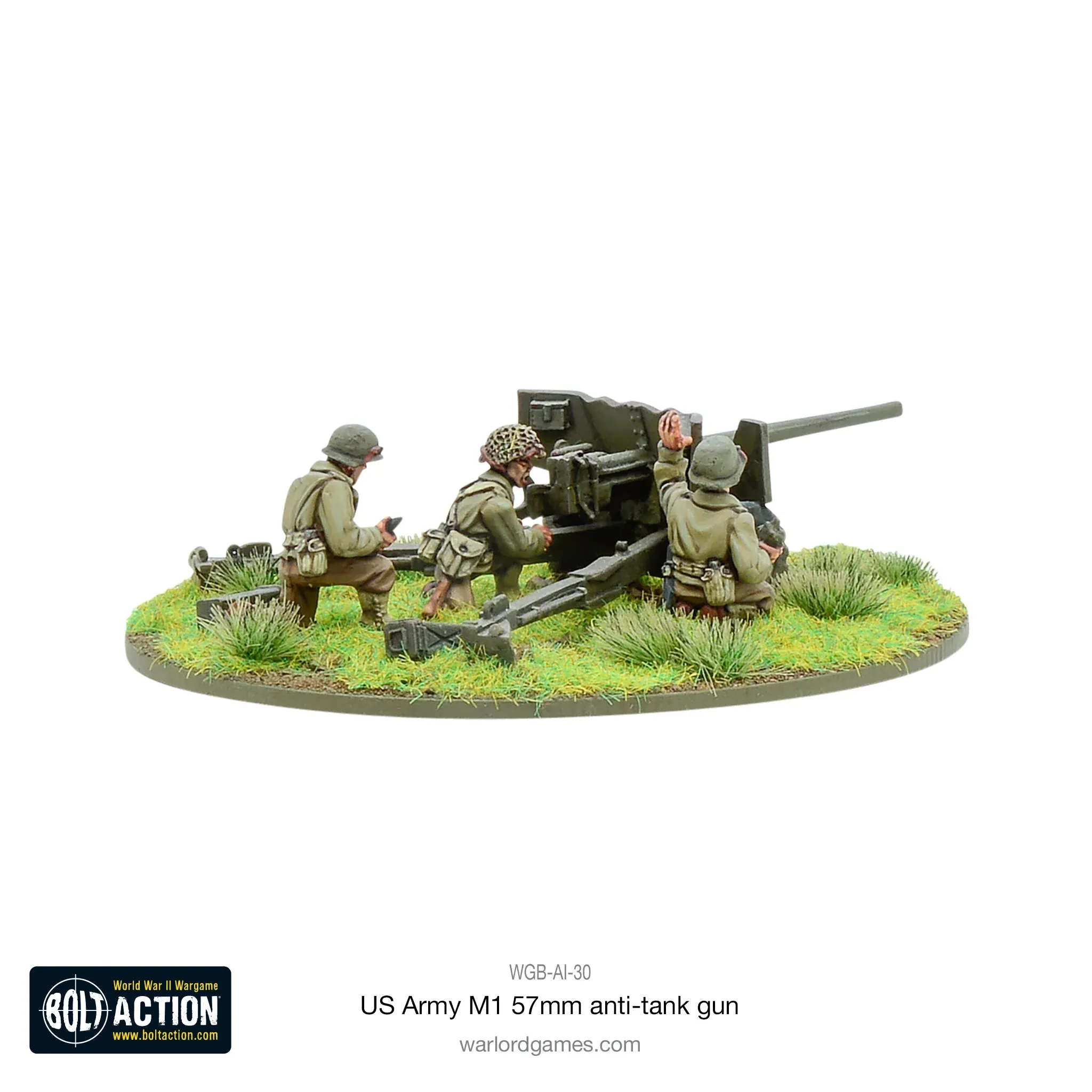 Bolt Action - United States - US Army M1 57mm Anti-Tank Gun