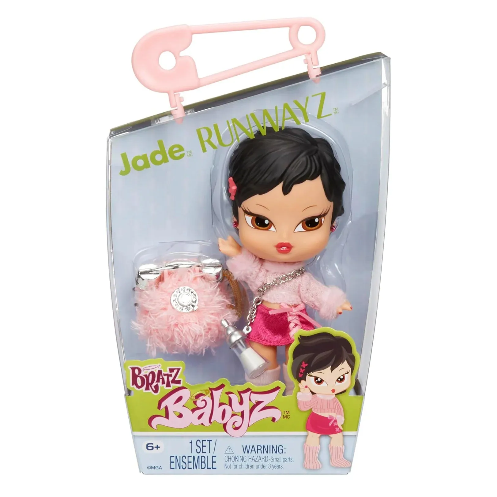 Bratz Babyz Runwayz Doll 20cm - Jade