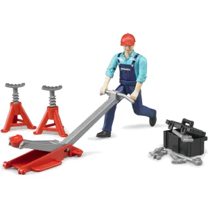 Bruder 62100 Figure-Set Garage Equipment