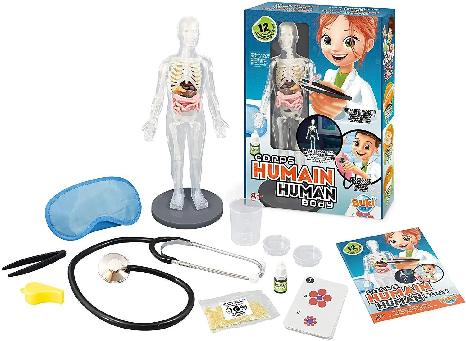 BUKI France 2163 Human Body Science Playset