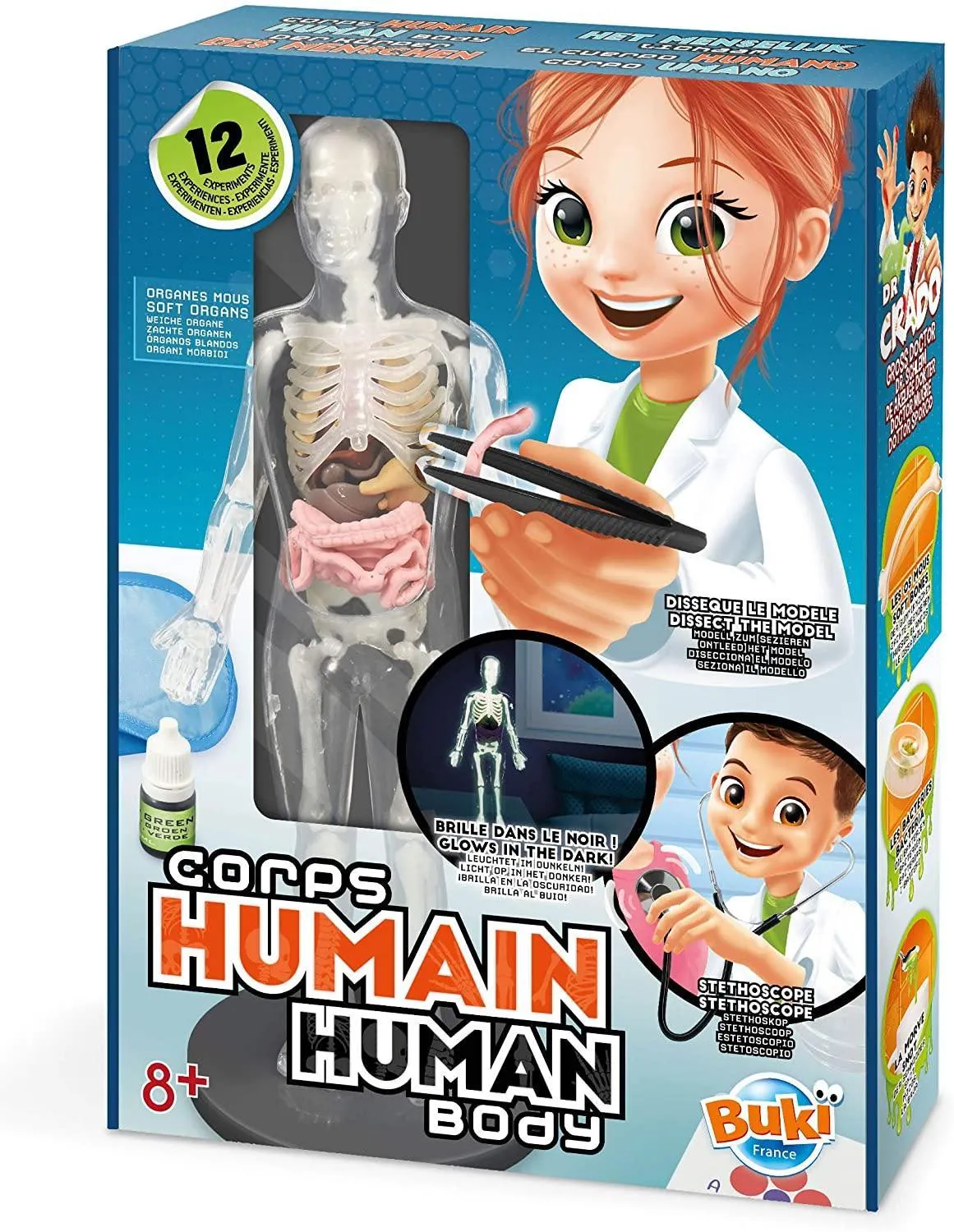 BUKI France 2163 Human Body Science Playset