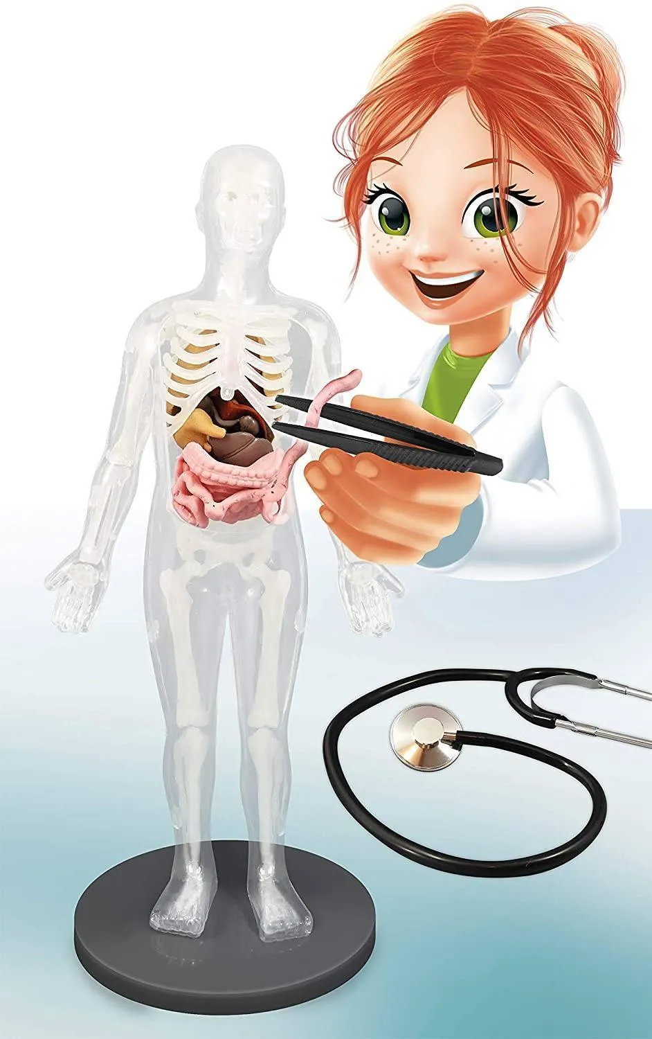 BUKI France 2163 Human Body Science Playset