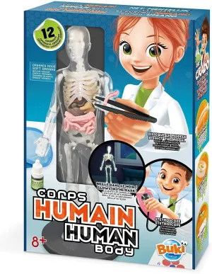 BUKI France 2163 Human Body Science Playset