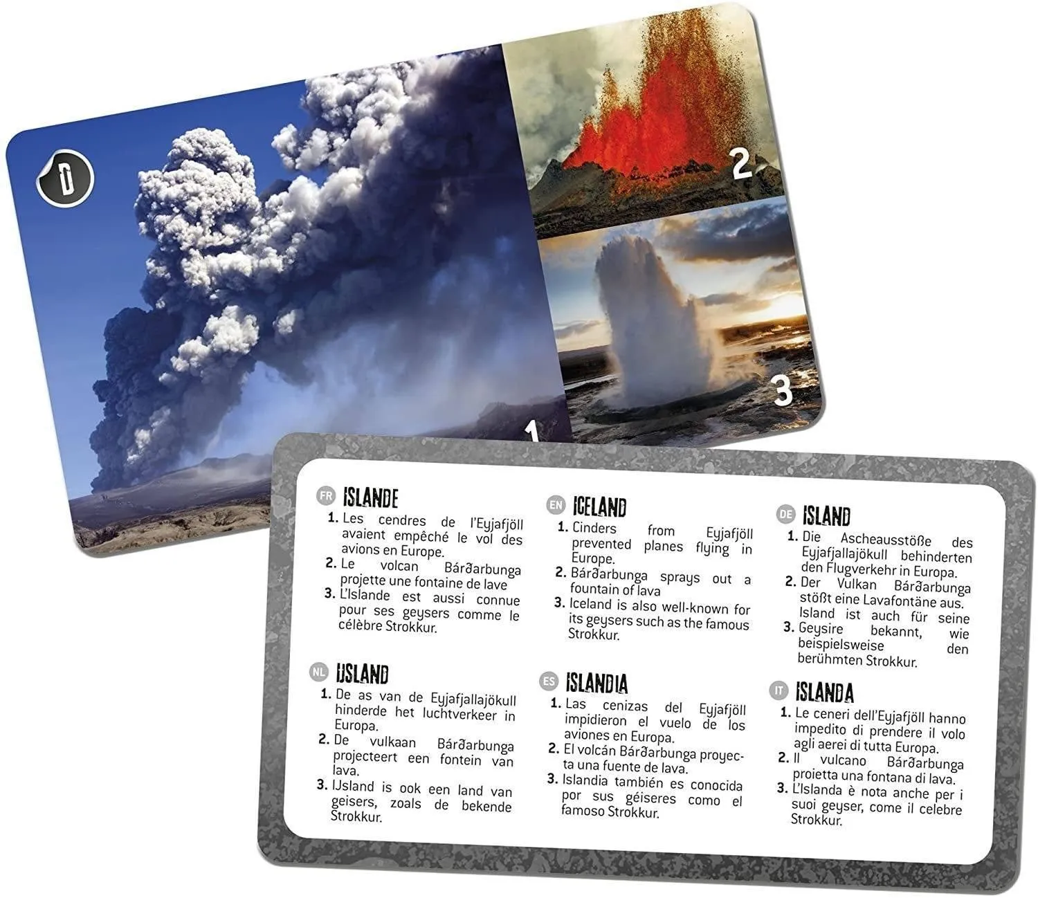 BUKI France 2224 - Volcanoes and Dinosaurs