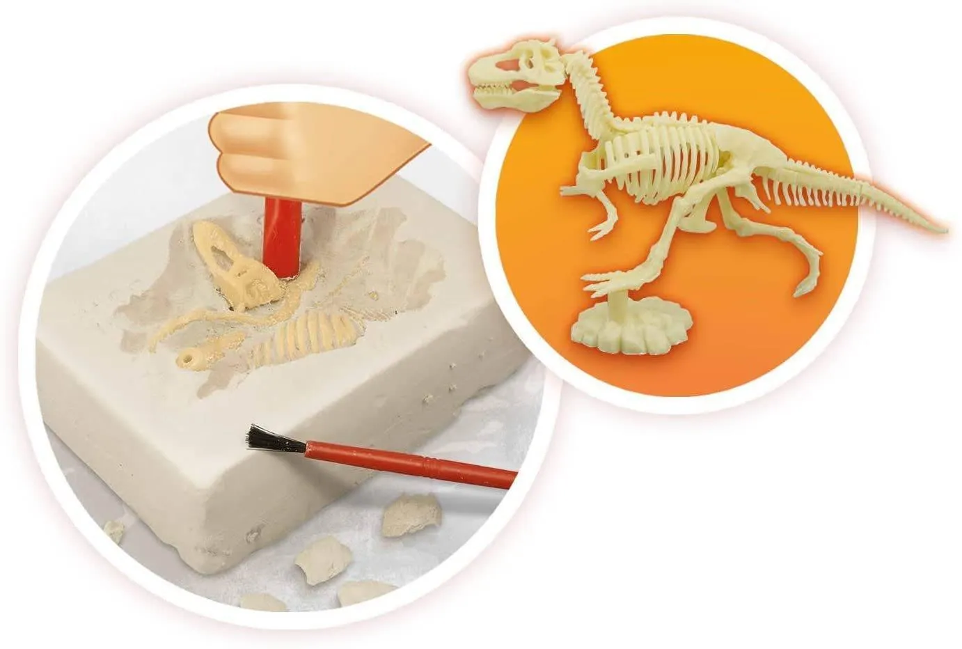 BUKI France 2224 - Volcanoes and Dinosaurs