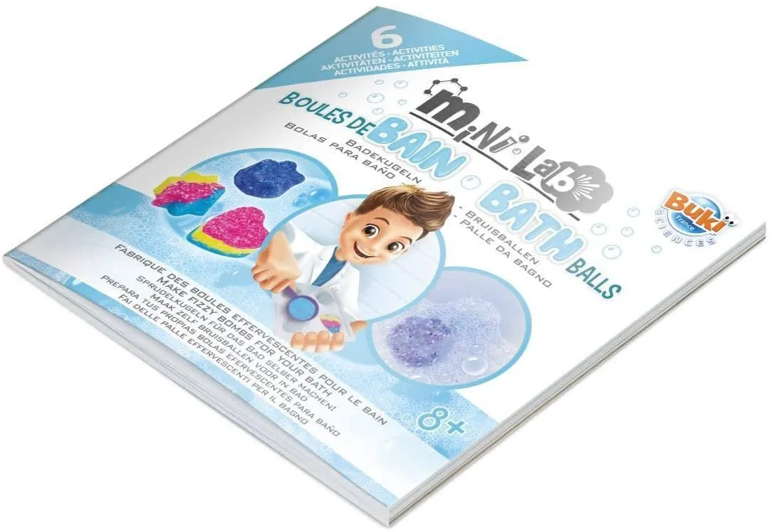 BUKI France 3010 - Mini Lab Bath Balls Playset