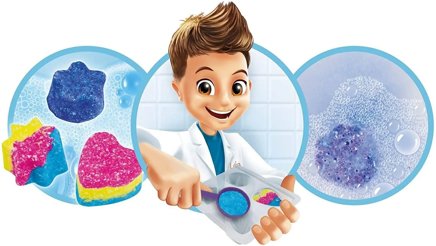 BUKI France 3010 - Mini Lab Bath Balls Playset