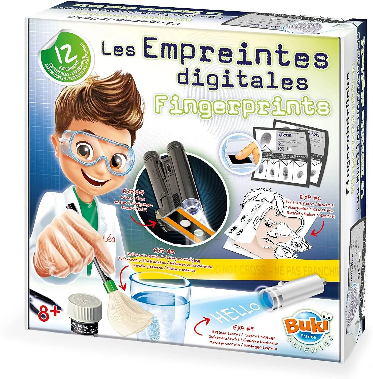 BUKI France 7101 Experiments Fingerprints