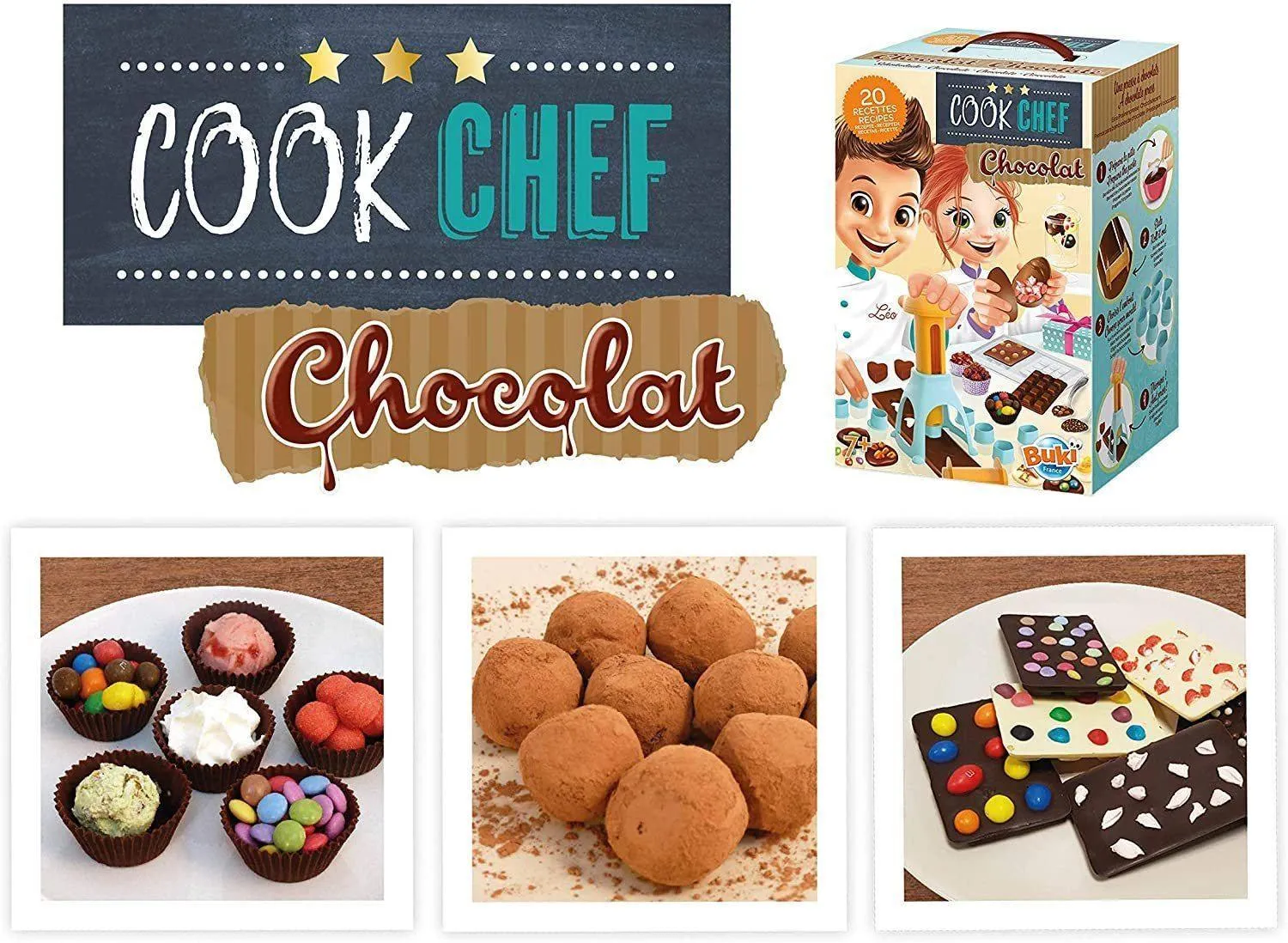 BUKI France 7166 - Cook Chef Chocolate