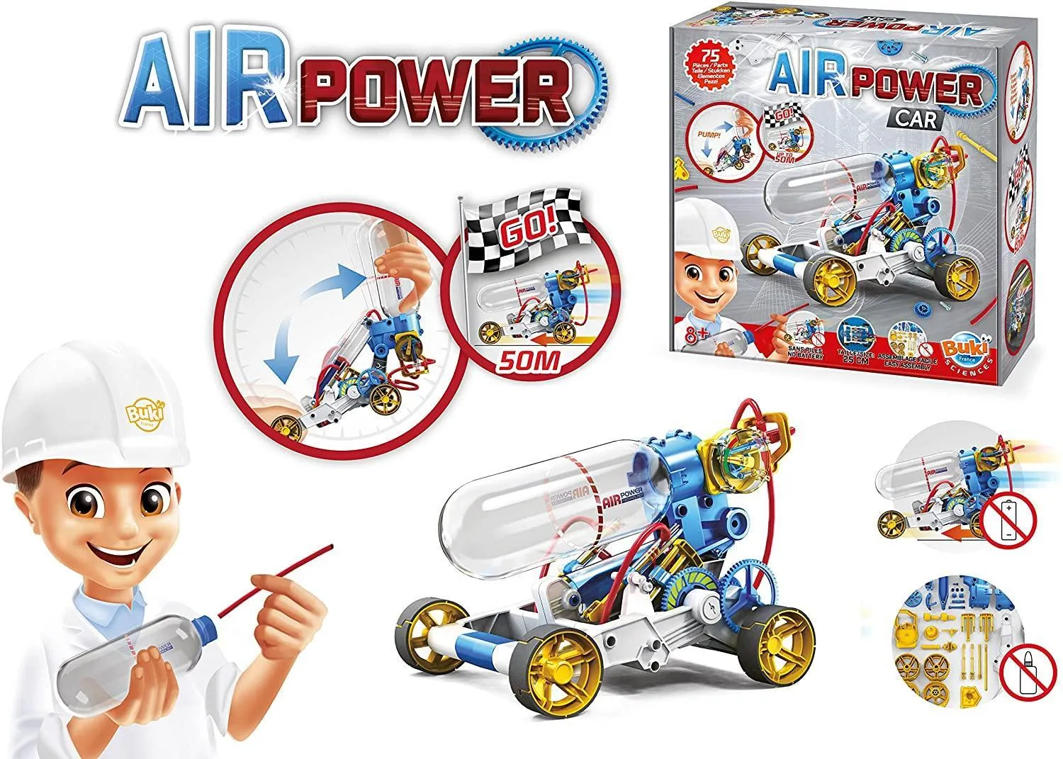 BUKI France 7502 - Air Power Car