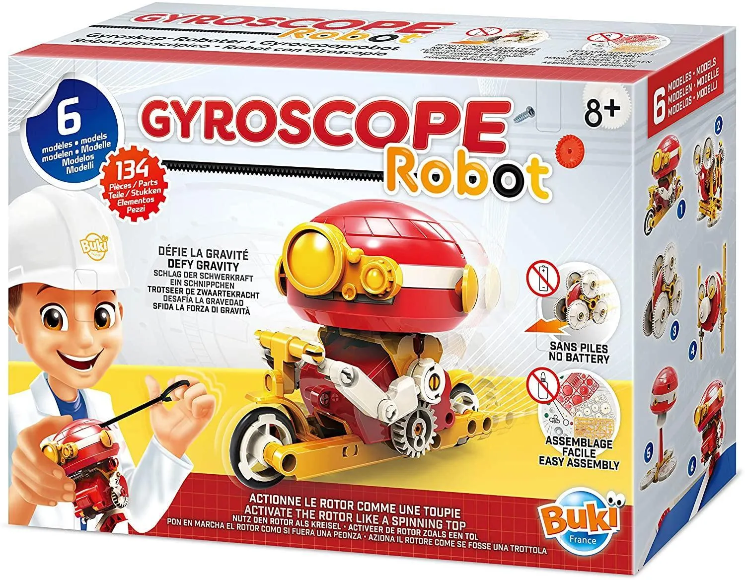 BUKI France 7509 Gyroscope Robot