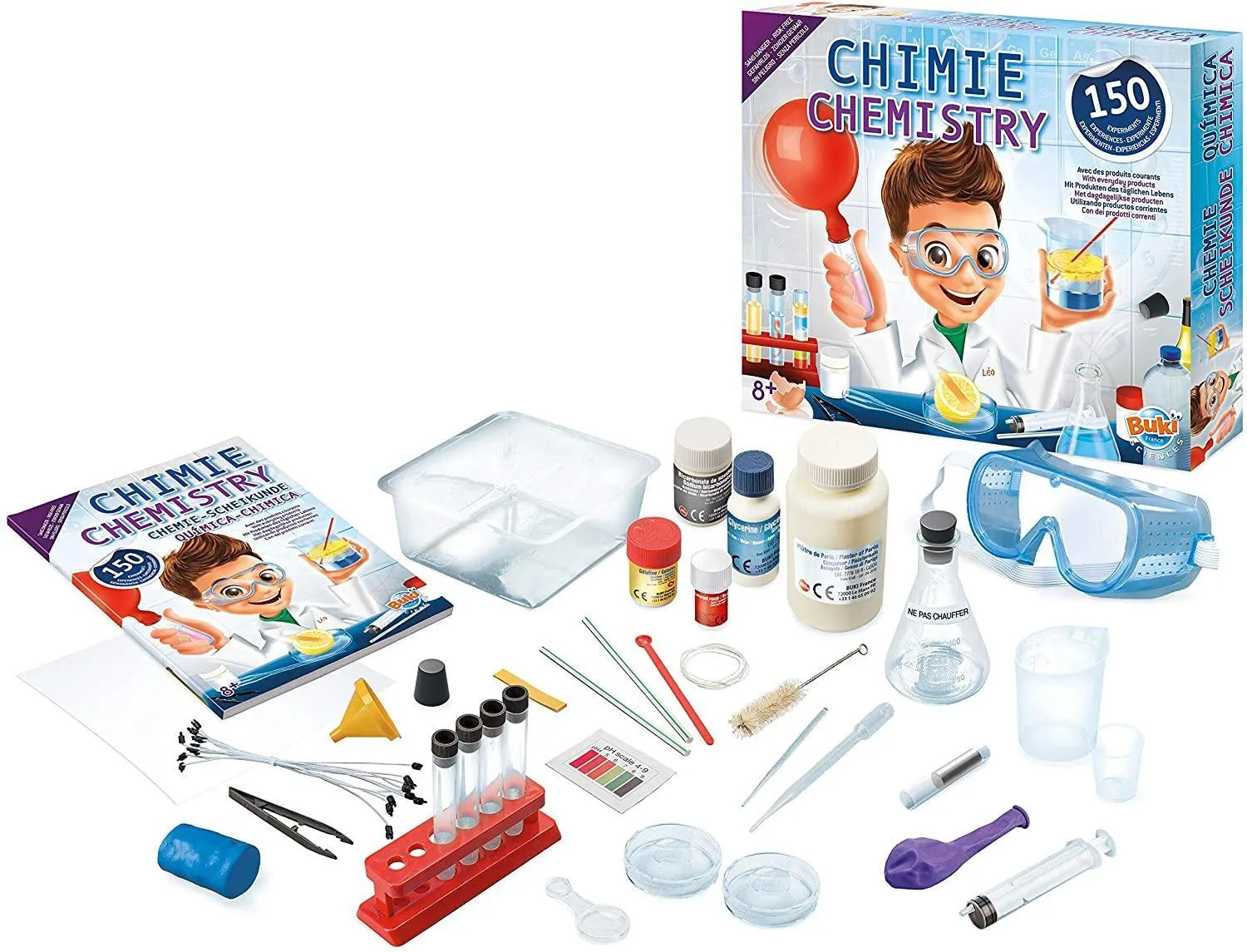 BUKI France 8360 Chemistry Lab 150 experiments