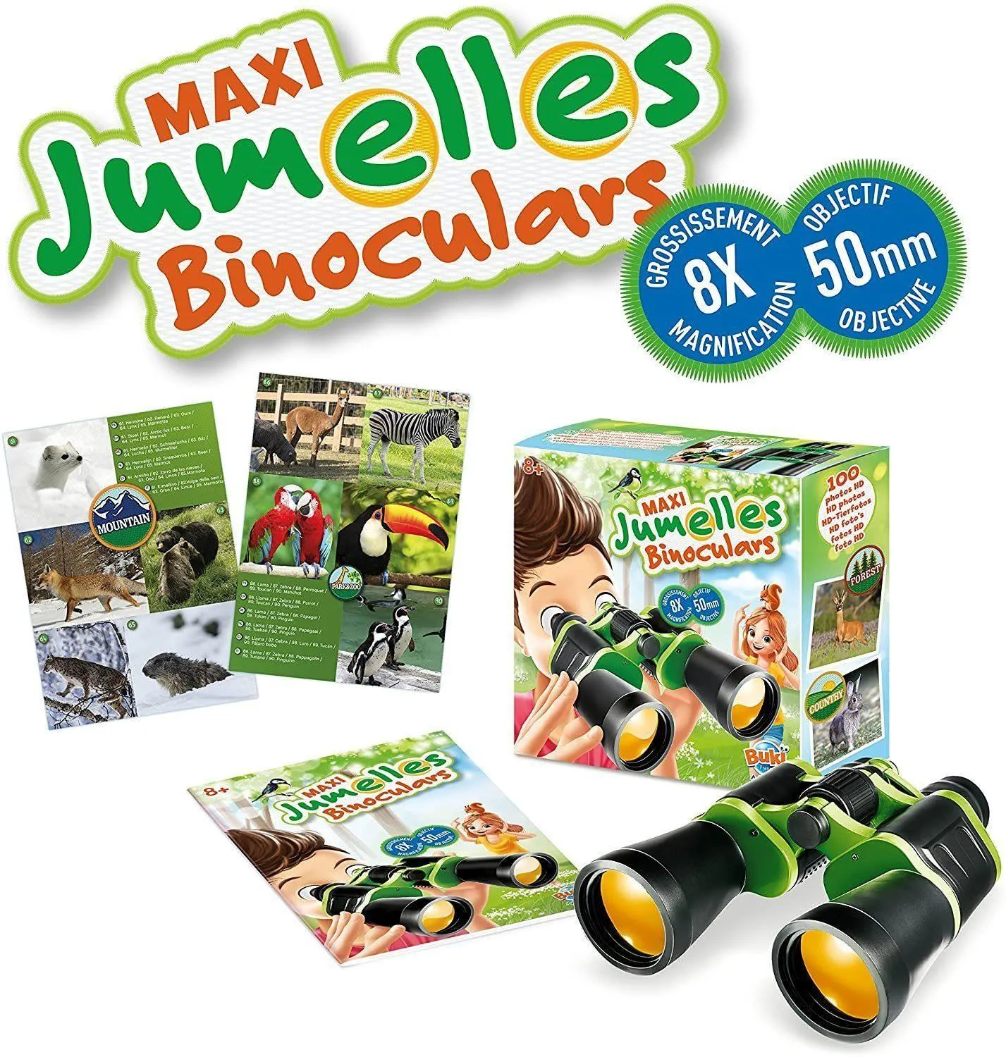 BUKI France Maxi Jumelles Binoculars