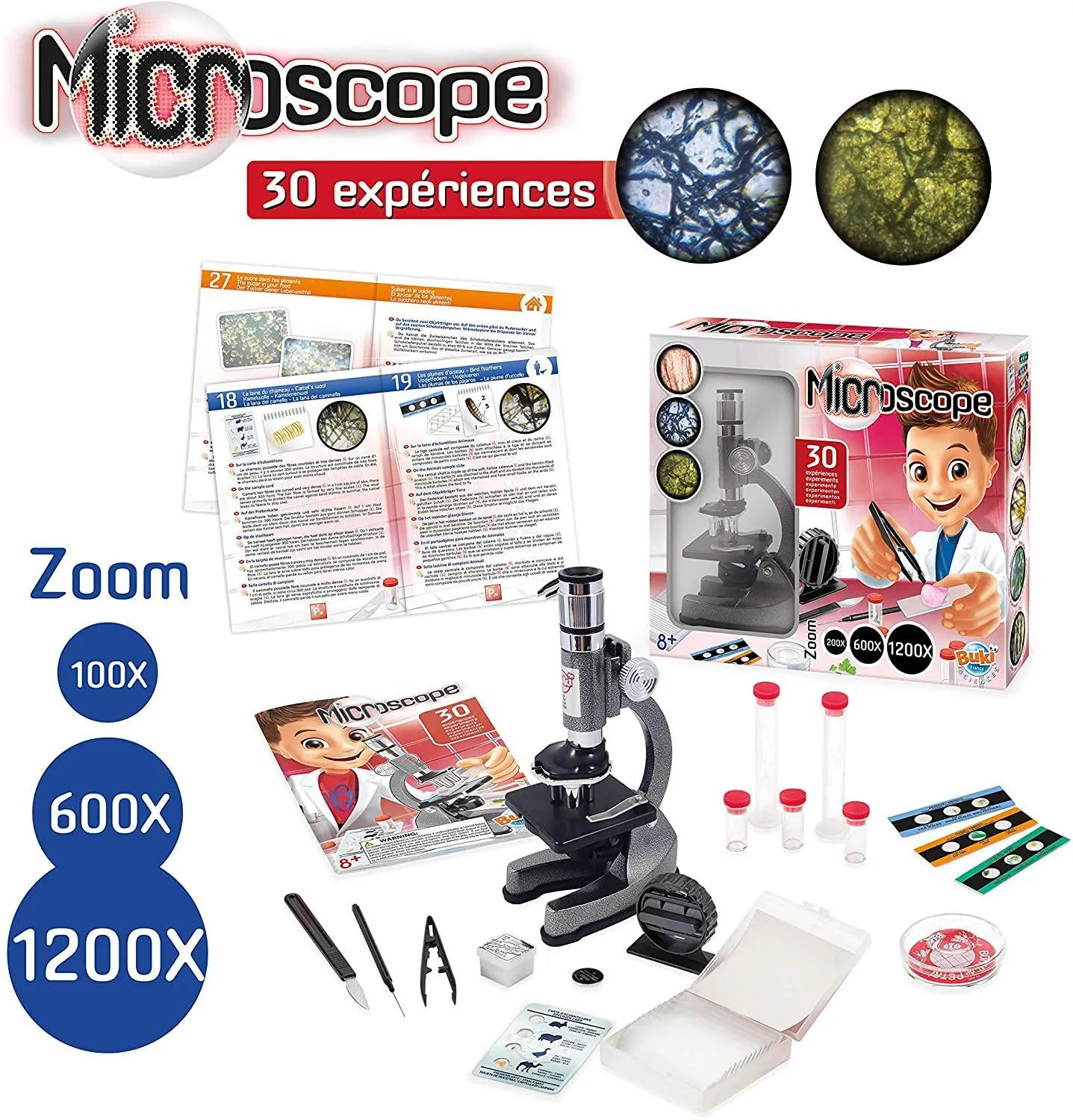 Buki France Microscope 30 Experiments