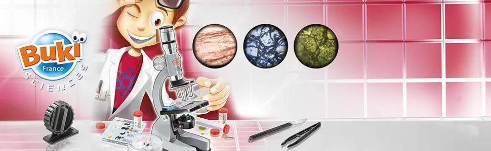 Buki France Microscope 30 Experiments