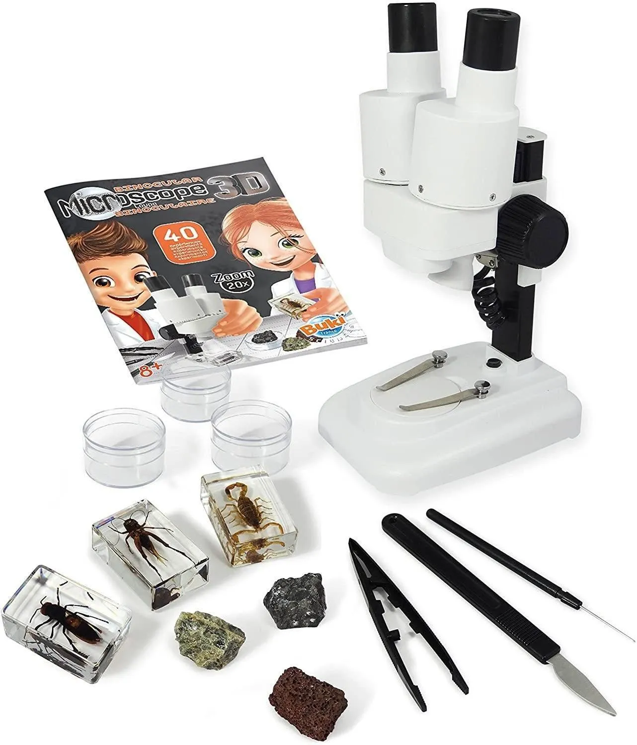 BUKI France MR500 - Binocular Microscope 3D