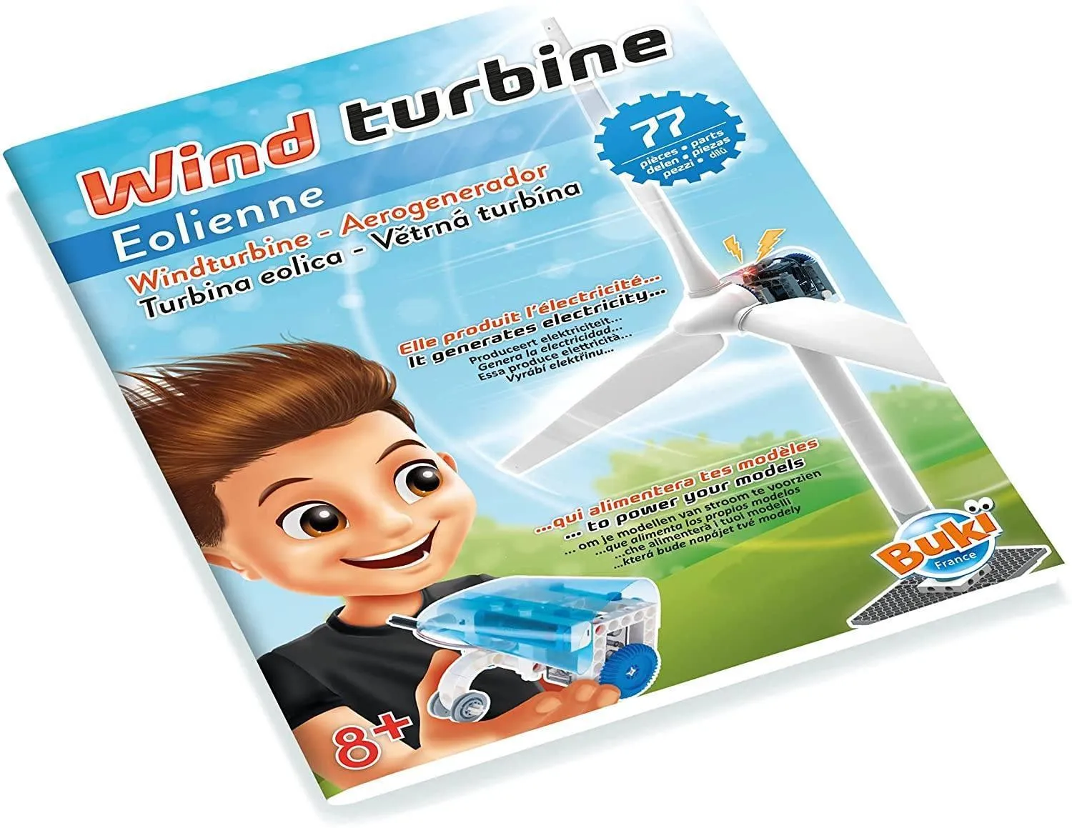 BUKI France Wind Turbine Educational Construction Playset