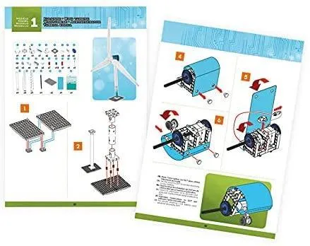 BUKI France Wind Turbine Educational Construction Playset