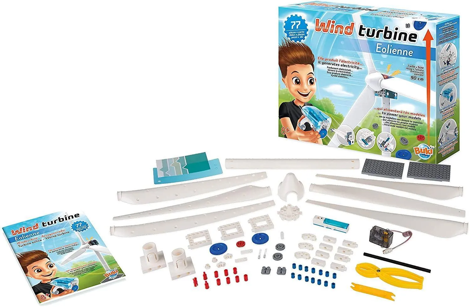BUKI France Wind Turbine Educational Construction Playset