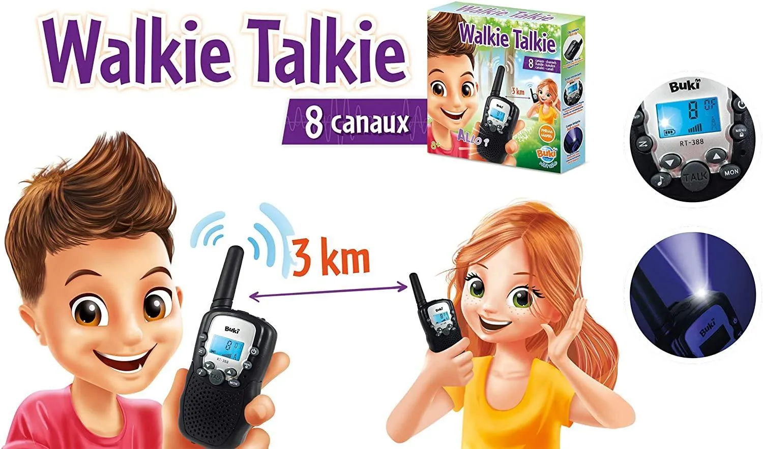 BUKI TW01 - Walkie Talkie