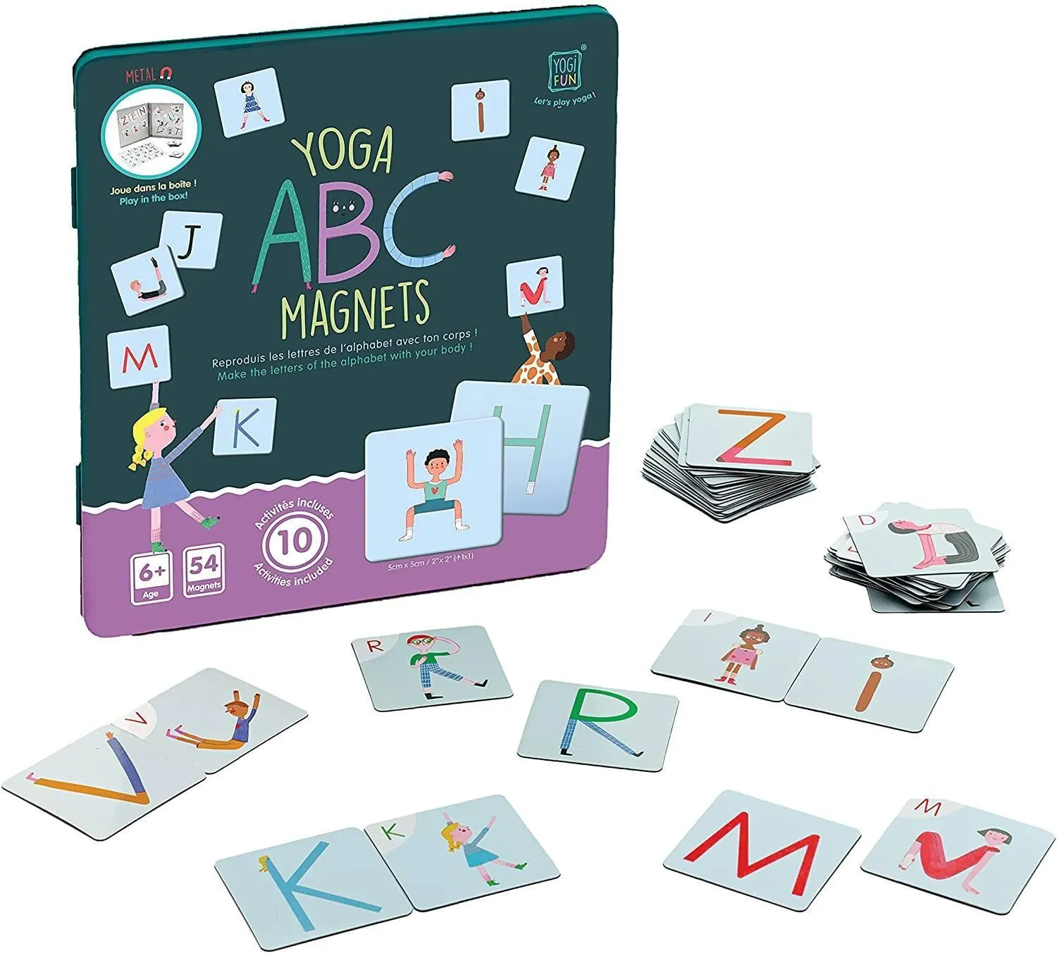 Buki - Yoga ABC Magnets