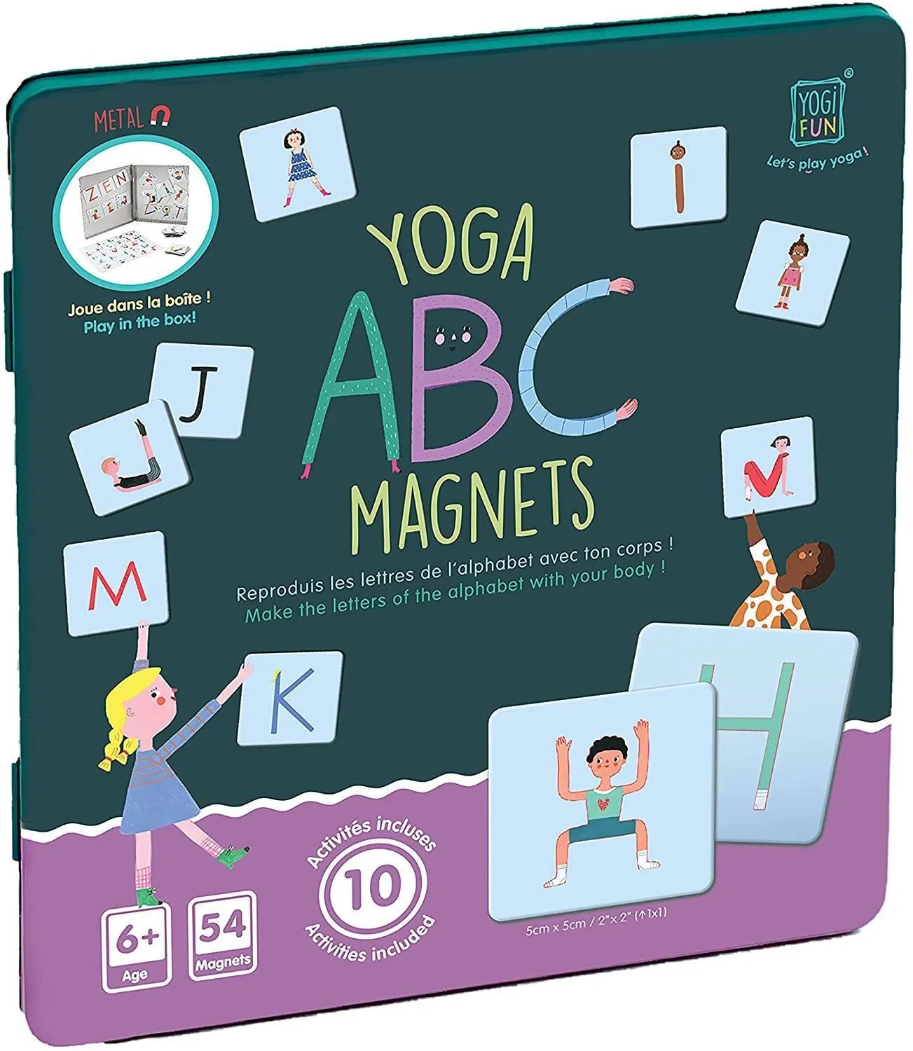 Buki - Yoga ABC Magnets