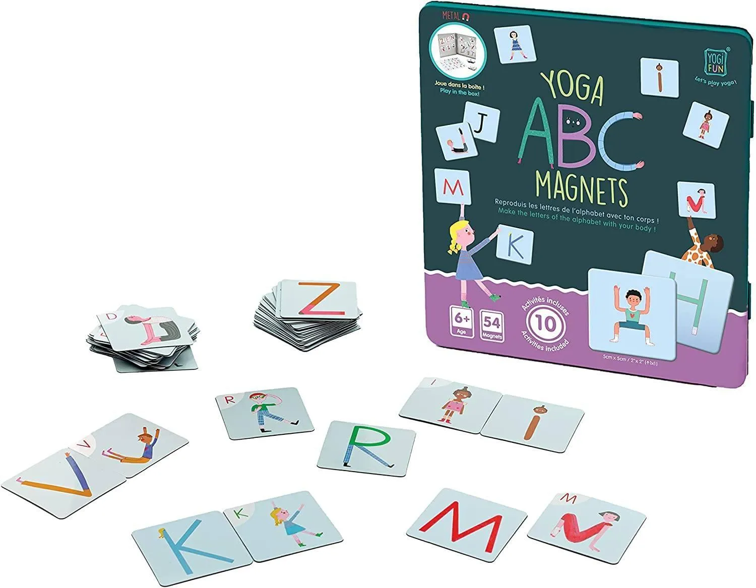 Buki - Yoga ABC Magnets