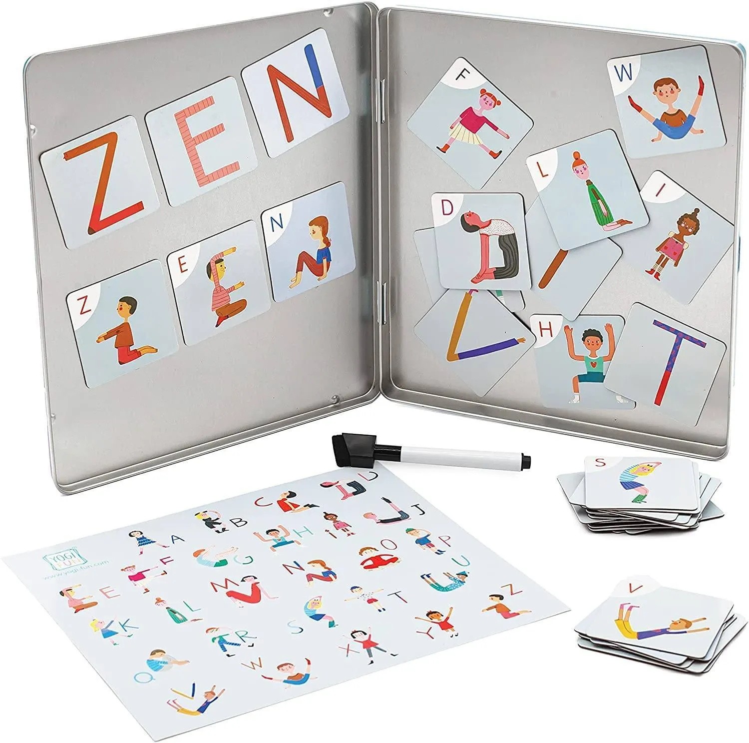 Buki - Yoga ABC Magnets